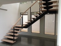 Stairpro Stairs 31 Stairpro Steel Mono-String Staircase